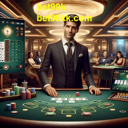 Experiência Imersiva no Cassino Ao Vivo do Bet99k